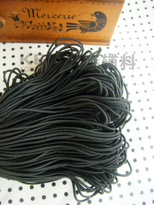 3mm與3.5mm松緊繩現(xiàn)貨熱銷 黑白經(jīng)典，助力服裝輔料高效生產(chǎn)